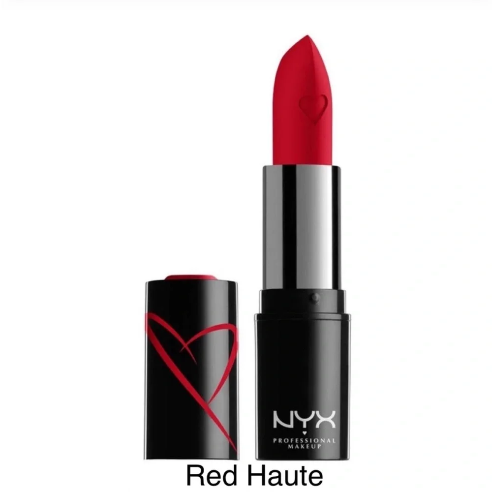 NYX Shea & Mango Butter Infused Ultra Saturated Hydrating Lipstick - Red Haute - Picture 2 of 6